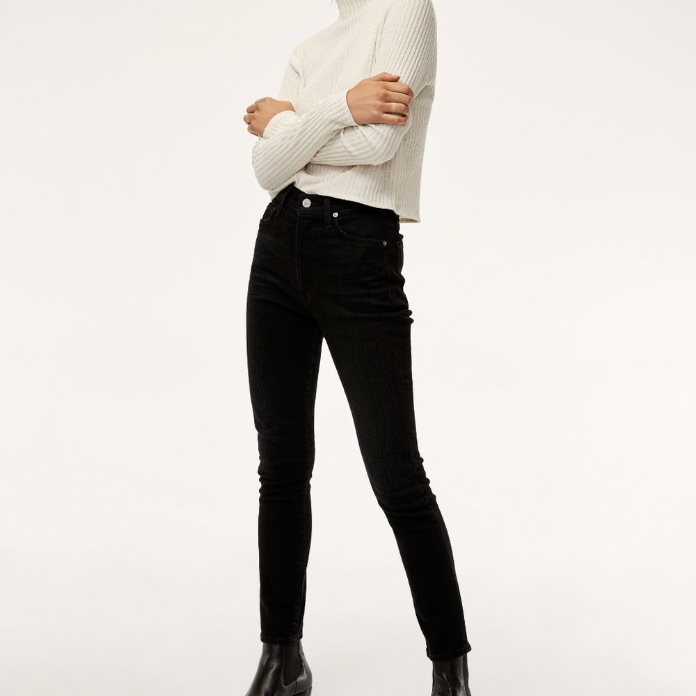 Citizens of Humanity Olivia High Rise Black Jeans
